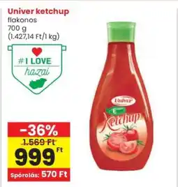 Interspar UNIVER Ketchup ajánlat