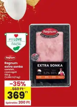 Interspar Regnum Extra sonka ajánlat