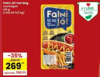 FALNI JÓ! HOT DOG