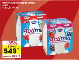 Interspar Danone Actimel joghurtital ajánlat