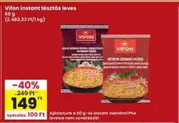 Interspar Vifon Instant Tésztás Leves ajánlat
