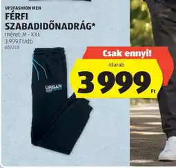 ALDI Férfi szabadidőnadrág ajánlat