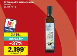 Interspar Orfeas extra szűz olívaolaj ajánlat