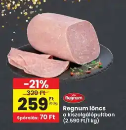 Interspar Regnum Löncs ajánlat