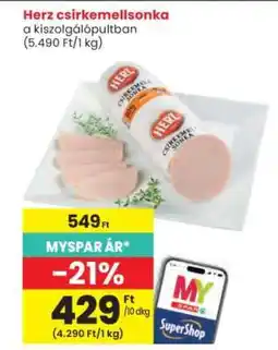 Interspar Herz csirkemellsonka ajánlat