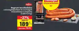 Interspar Regnum lecsókolbász ajánlat