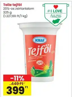 Interspar Tolle tejföl ajánlat