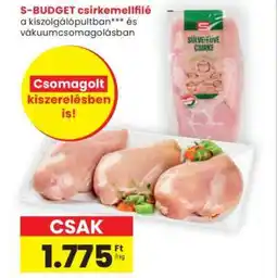 Interspar S-BUDGET csirkemellfilé ajánlat