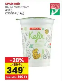 Interspar SPAR kefír ajánlat