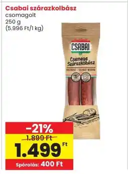 Interspar CSABAI SZÁRAZKOLBÁSZ ajánlat