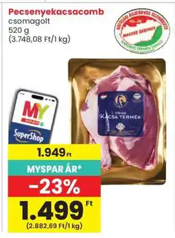Interspar Pecsenyekacsacomb ajánlat