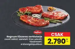 Interspar Regnum fűszeres sertéstarja ajánlat