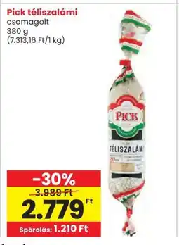 Interspar PICK Téliszalámi ajánlat