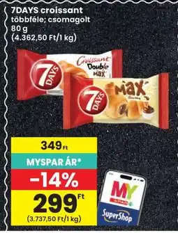 Interspar 7days croissant ajánlat