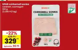 Interspar SPAR csirkemell sonka ajánlat