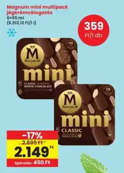 Interspar Magnum mini multipack jégkrémválogatás ajánlat