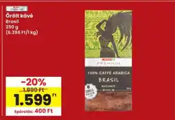Interspar Őrölt kávé Brasil ajánlat