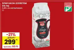 Interspar SPAR HAZAI.SZERETEM ESL tej ajánlat