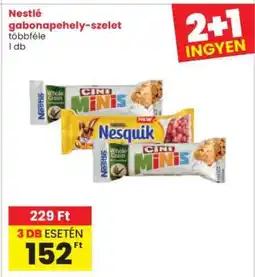 Interspar Nestlé gabonapehely-szelet ajánlat