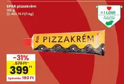 Interspar SPAR pizzakrém ajánlat