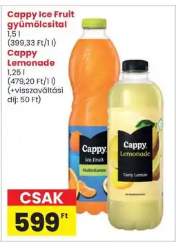 Interspar Cappy Lemonade ajánlat