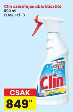 Interspar Clin szórófejes ablaktisztító ajánlat