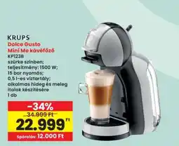 Interspar KRUPS Dolce Gusto Mini Me kávéfőző ajánlat