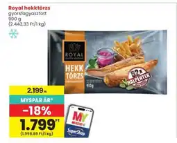 Interspar Royal hekk törzs ajánlat