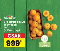Interspar Bio sárga szilva csomagolt ajánlat