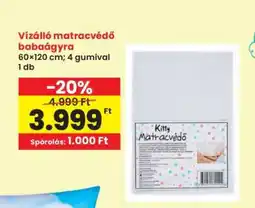 Interspar Vízálló matracvédő babaágyra ajánlat