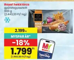Spar Royal hekk törzs ajánlat