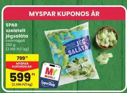 Spar SPAR szeletelt jégsaláta ajánlat