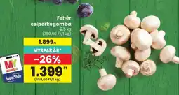 Spar Fehér csiperkegomba ajánlat
