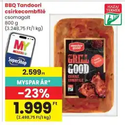 Spar BBQ Tandoori csirkecombfilé ajánlat