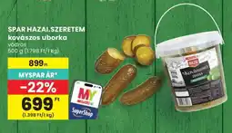 Spar SPAR HAZAI.SZERETEM kovászos uborka ajánlat