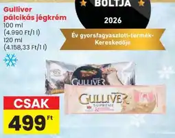 Spar Gulliver pálcikás jégkrém ajánlat