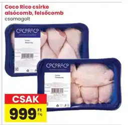 Spar Coco Rico csirke alsócomb, felsőcomb ajánlat