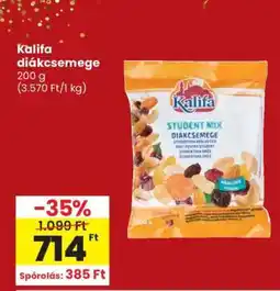 Spar Kalifa diákcsemege ajánlat
