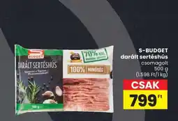 Spar S-BUDGET darált sertéshús ajánlat