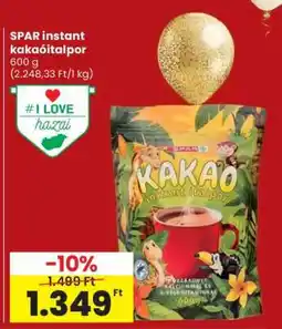 Spar SPAR instant kakaóitalpor ajánlat
