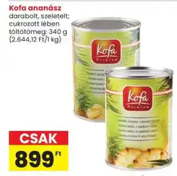 Spar Kofa ananász ajánlat