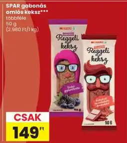 Spar SPAR gabonás omlós keksz ajánlat