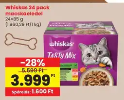 Spar Whiskas 24 pack macskaeledel ajánlat