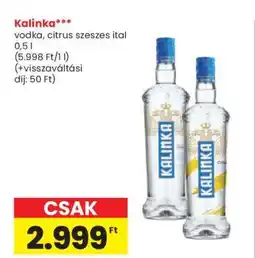 Spar Kalinka ajánlat