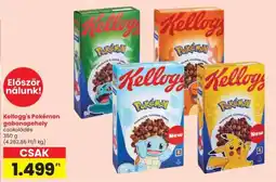 Spar Kellogg's Pokémon gabonapehely ajánlat