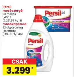 Spar Persil mosószergél ajánlat