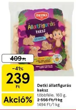 Tesco DETKI Állatfigurás Keksz ajánlat