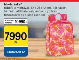 Tesco Iskolatáska ajánlat