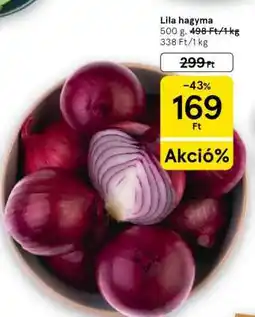 Tesco Lila hagyma ajánlat