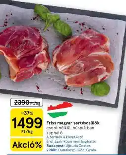 Tesco Friss magyar sertéscsülök ajánlat